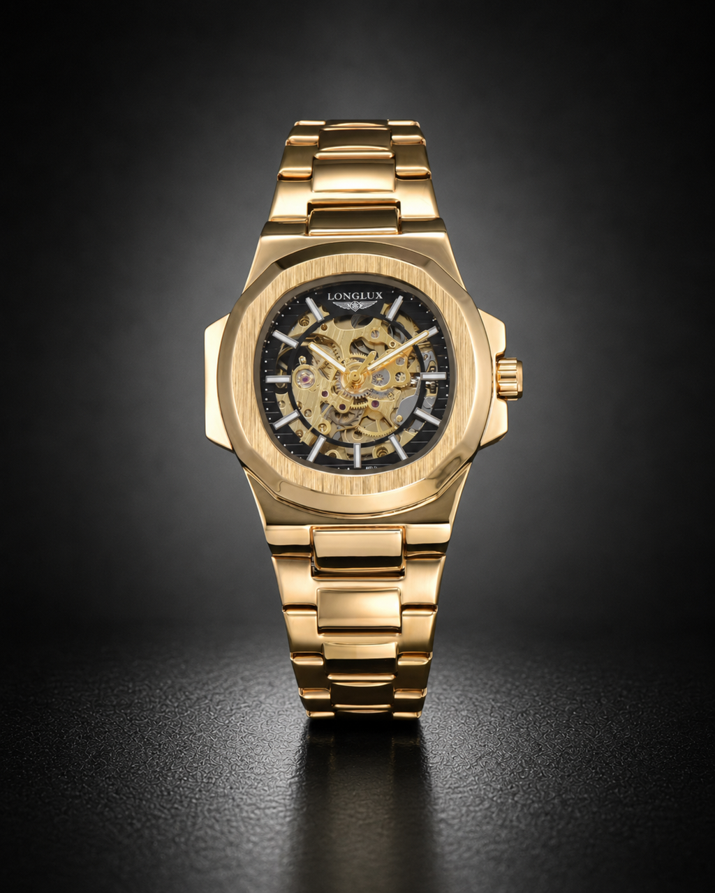 Skeleton Steel | Gold & Black