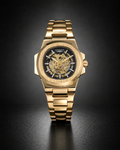 Skeleton Steel | Gold & Black