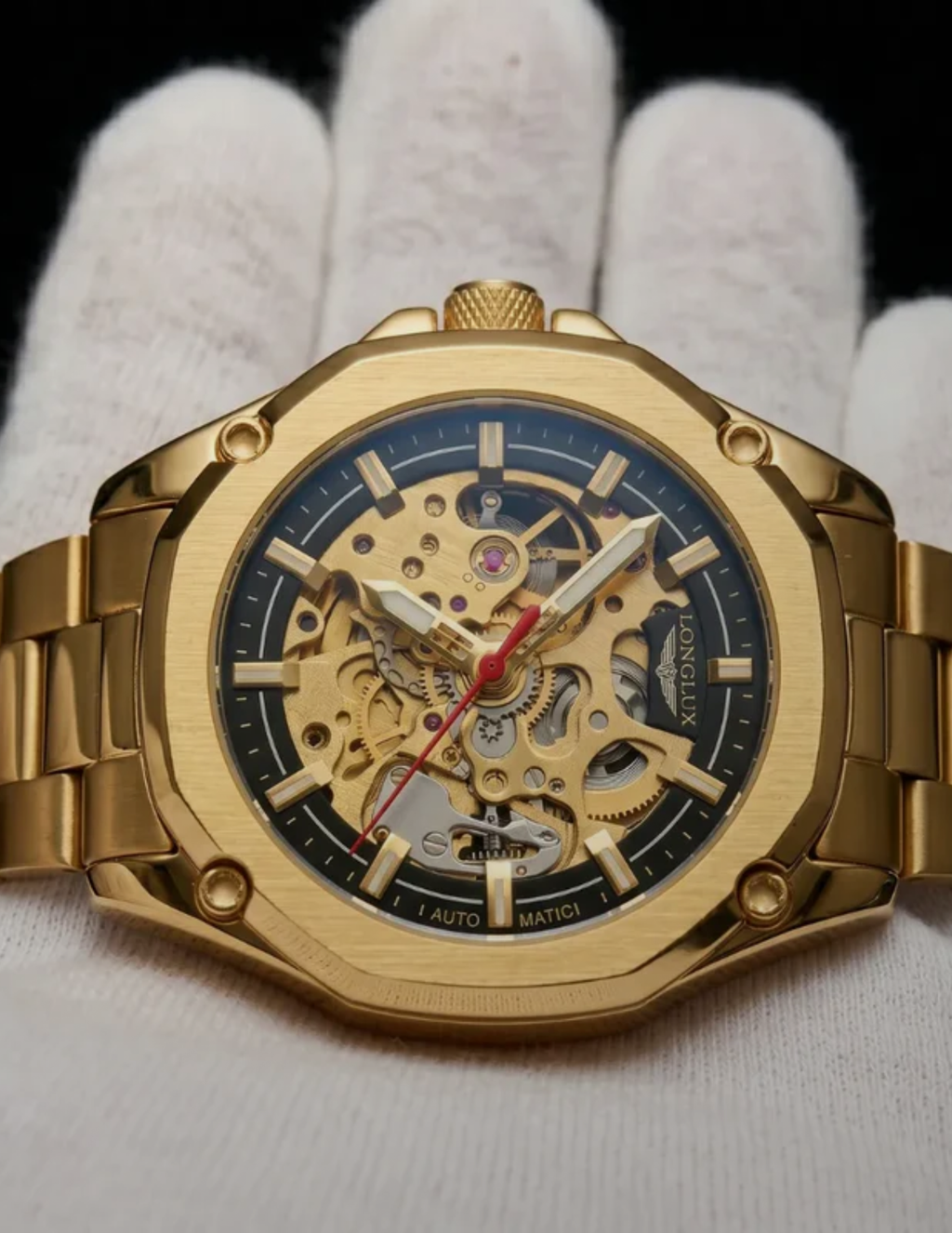 Skeleton Steel | Gold & Black