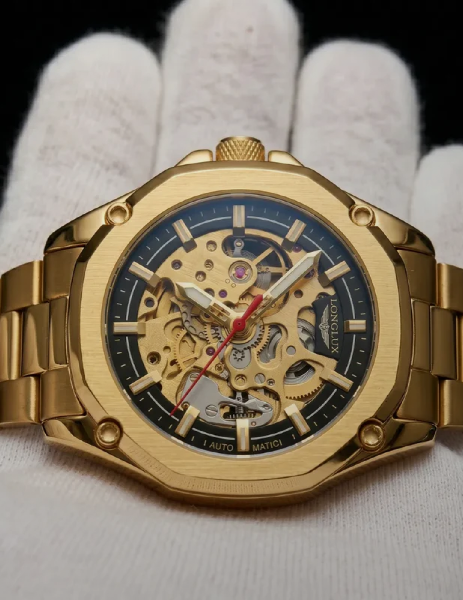 Skeleton Steel | Gold & Black
