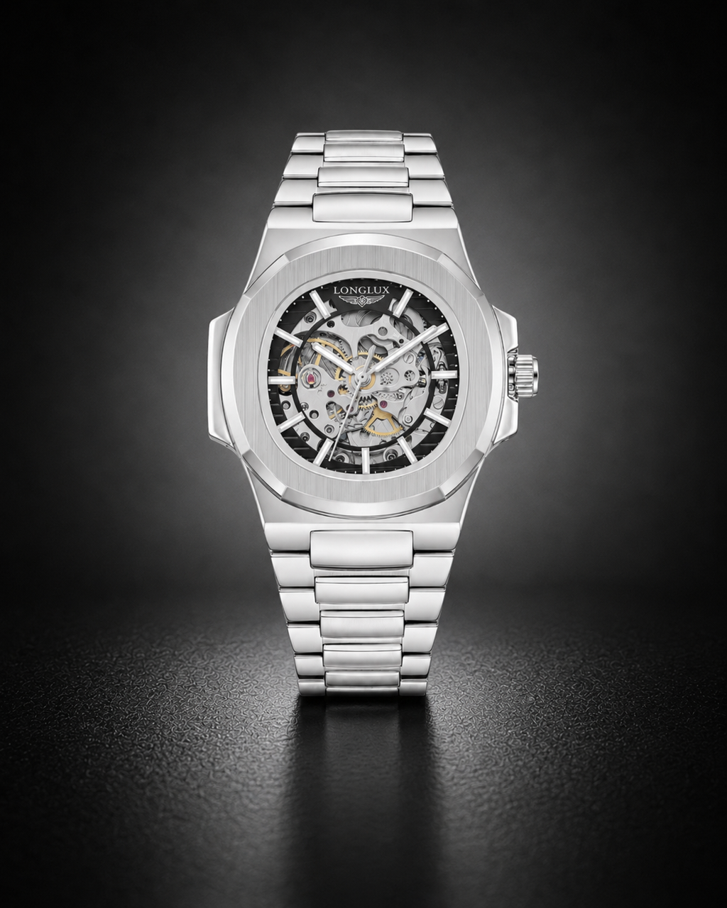 Skeleton Steel | Silver & Black