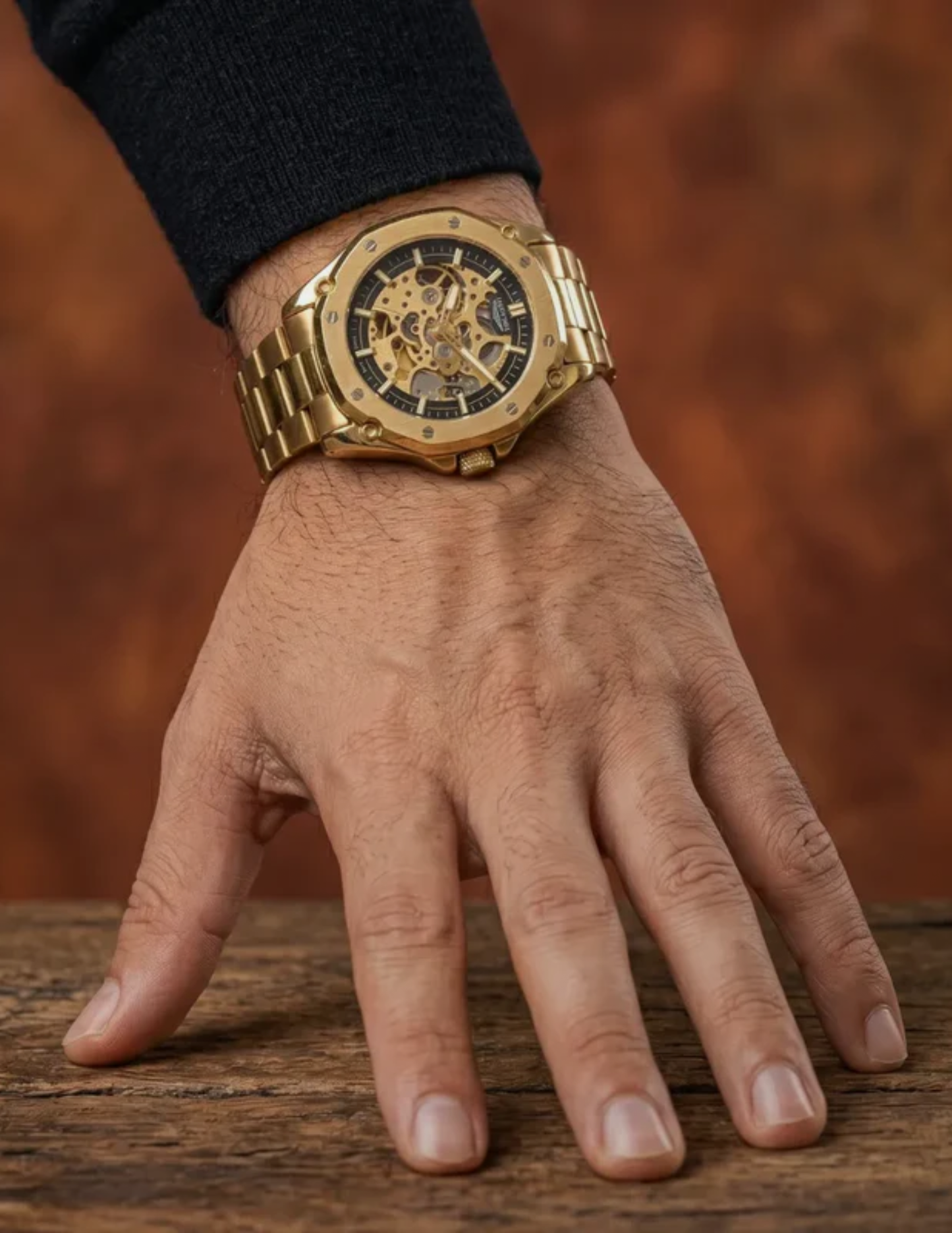 Skeleton Steel | Gold
