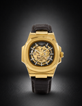 Skeleton Leather | Gold & Black