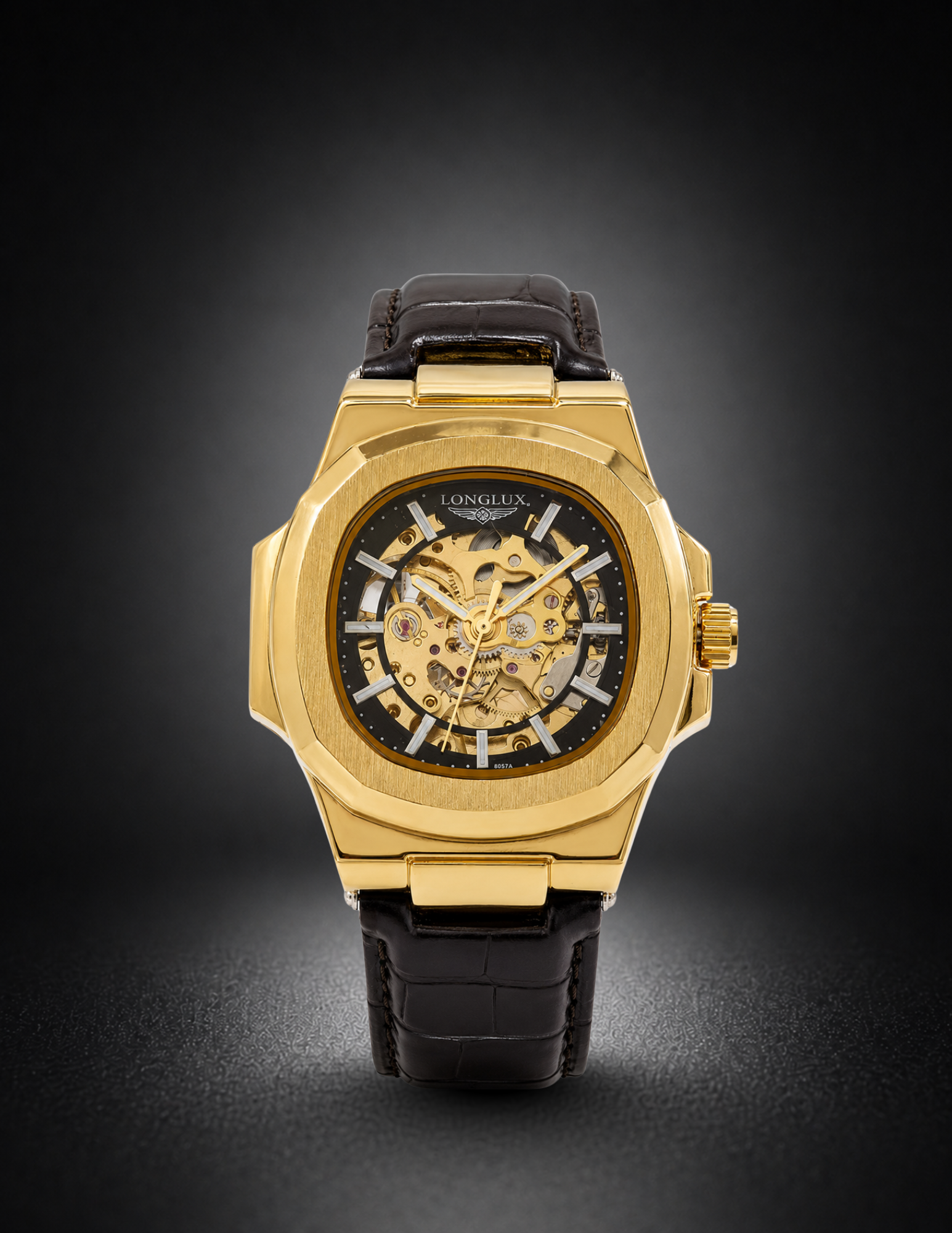 Skeleton Leather | Gold & Black