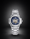 Automatic Roman | Silver & Blue